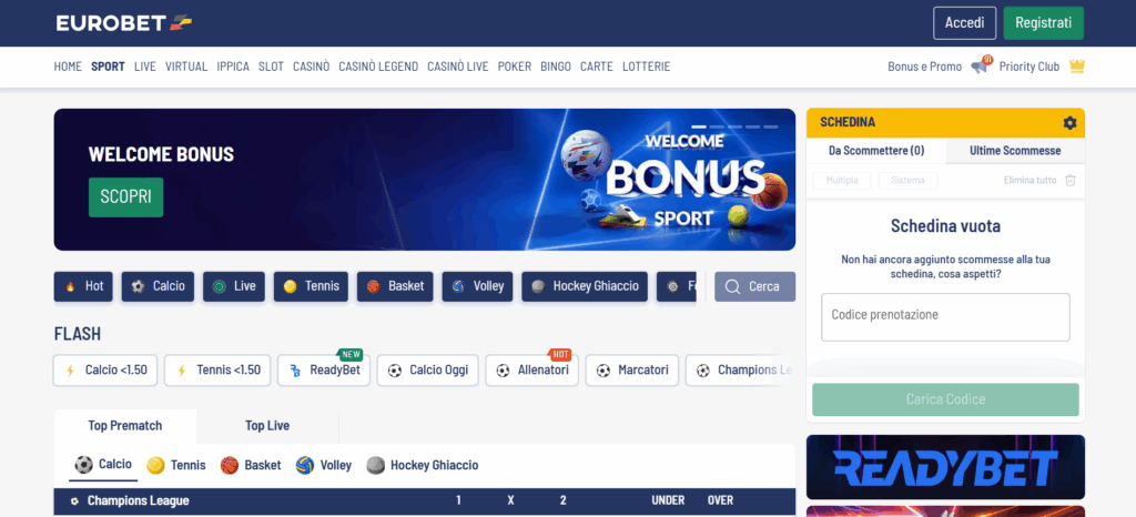 eurobet betting